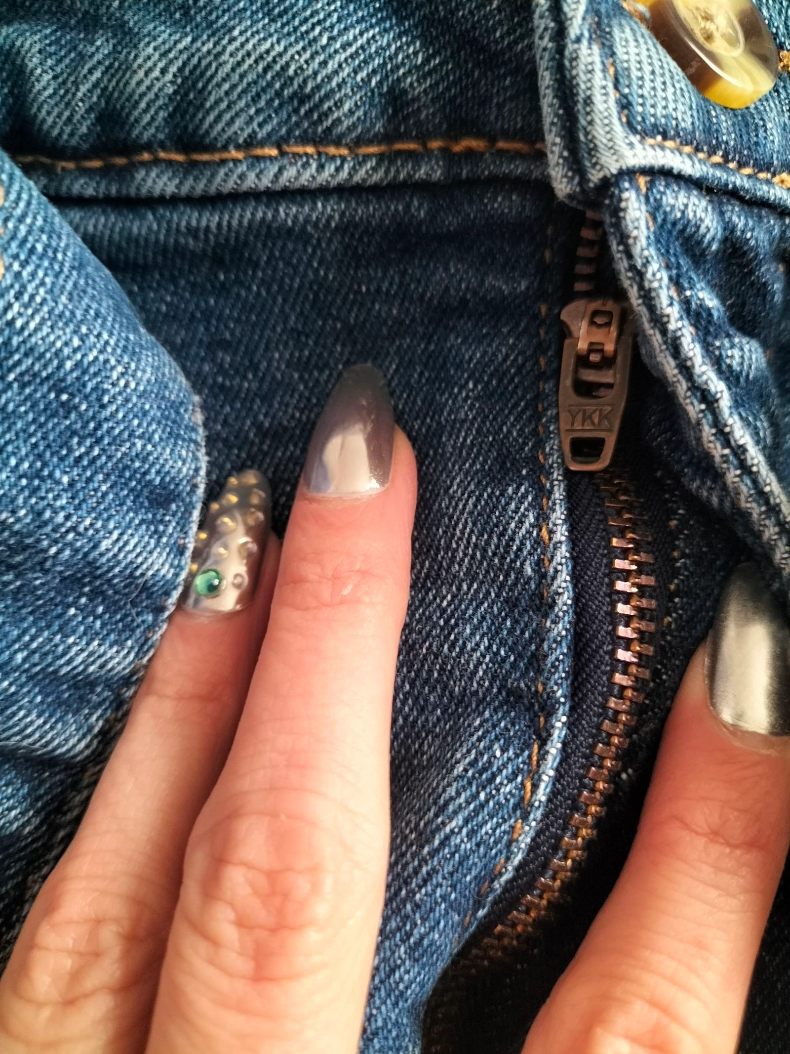 Denim Skirt Size 36 | Kiabi | Very Good Condition | Denim Blue – photo 4